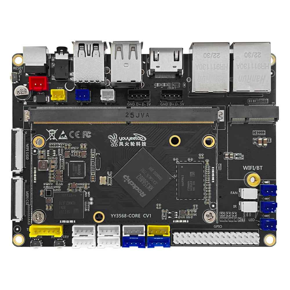youyeetoo YY3568 ARM Development Board, Based on Rockchip RK3568