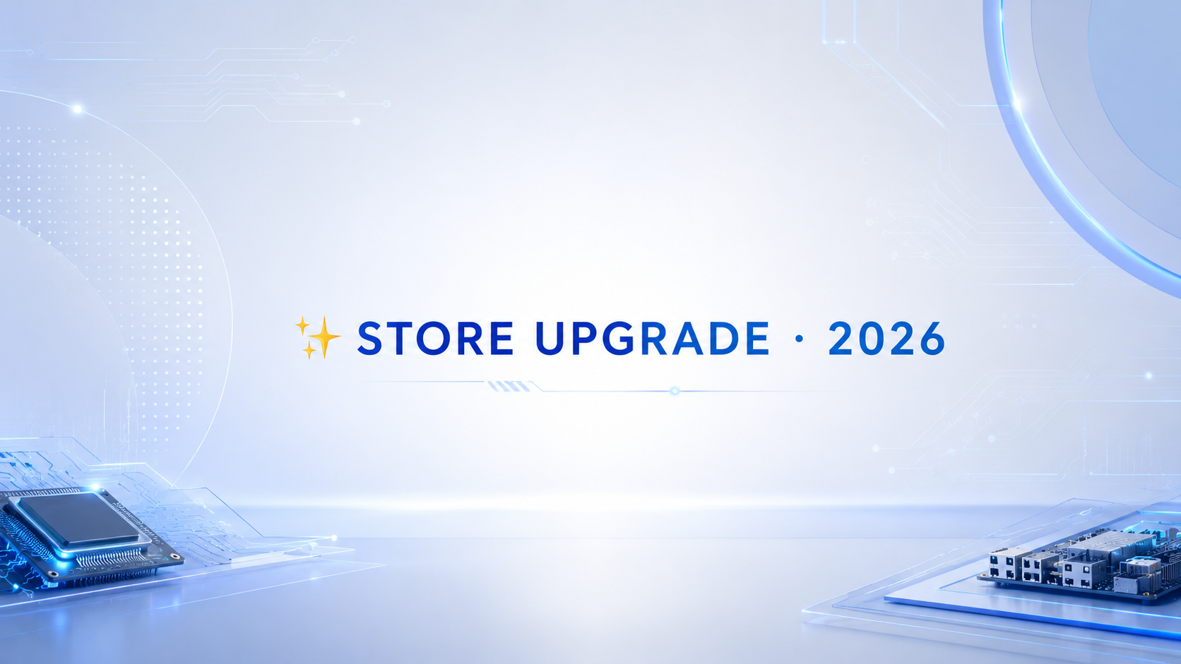 Announcement: Store Upgrade Notice