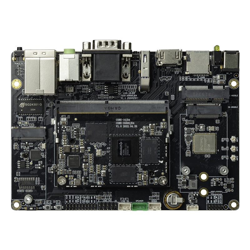 Firefly AIO-3588SJD4 - 8K AI Motherboard 6 TOPS  NPU, Support UEFI Boot,Android 12.0,Linux