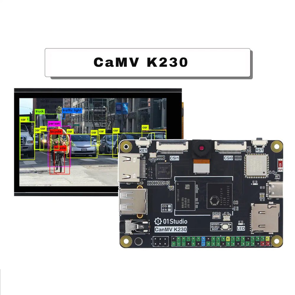 youyeetoo 01 Studio Canmv K230 AI development board camera visual recognition module 6T equivalent efficiency,1GB ultra-large memory