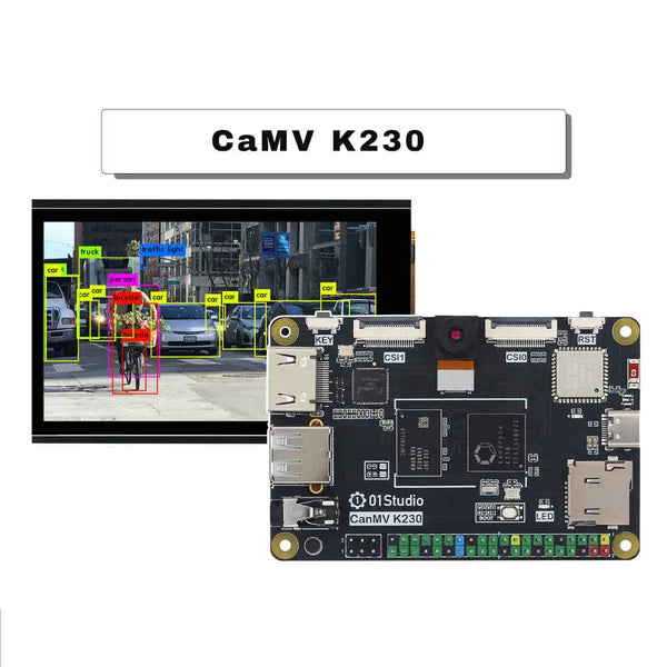 youyeetoo 01 Studio Canmv K230 AI development board camera visual recognition module 6T equivalent efficiency,1GB ultra-large memory