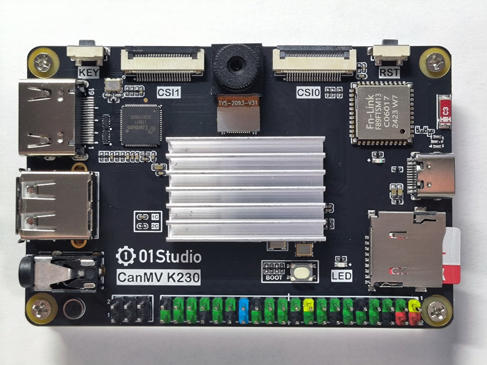 youyeetoo 01 Studio Canmv K230 AI development board camera visual recognition module 6T equivalent efficiency,1GB ultra-large memory