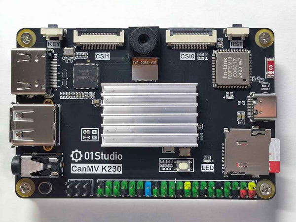 youyeetoo 01 Studio Canmv K230 AI development board camera visual recognition module 6T equivalent efficiency,1GB ultra-large memory