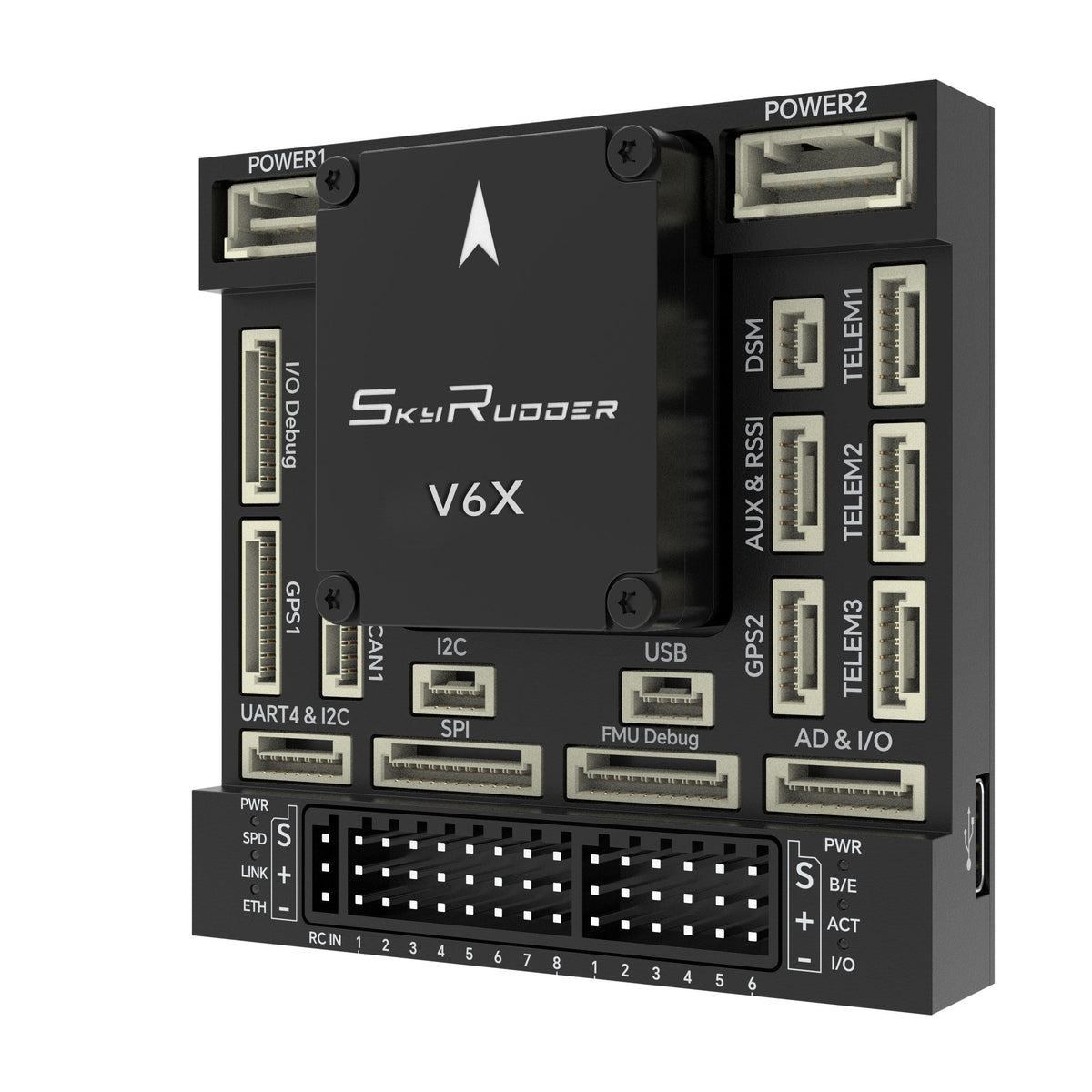 Tianduo V6X Series Industrial Flight Controller, PX4 Open Source Autopilot, for Multirotor Drones and Unmanned Ground Vehicles - Youyeetoo Main image