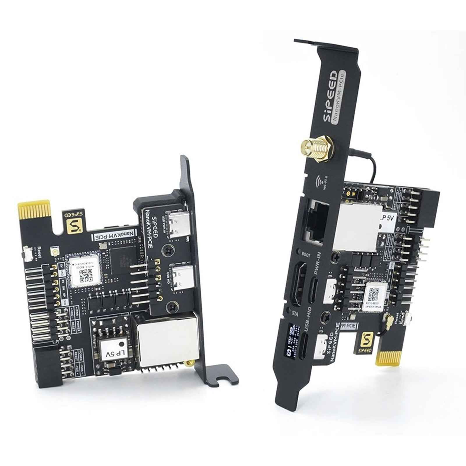 NanoKVM PCIe Wi-Fiモデル リモート管理ボード Sipeed NanoKVM PCIE Version - ATX PC Remote control, RISC-V Nano