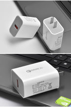 18W QC3.0 Power Supply, Output 5V3A / 9V2A / 12V1.5A