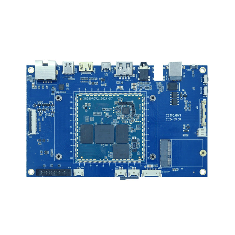 X8390ABV4 MediaTek Development Board Motherboard - MediaTek Genio 510/700 (MT8370/MT8390) Edge-AI IoT Platform Main image