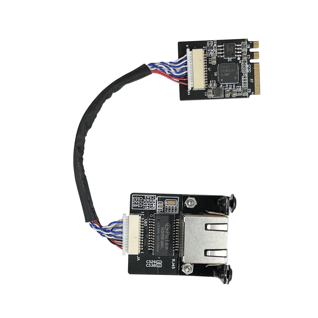 2.5G M.2 Ethernet Card - 2500MbpsLAN Card, RJ45, Intel I226V Chipset - B+M key, A+E key