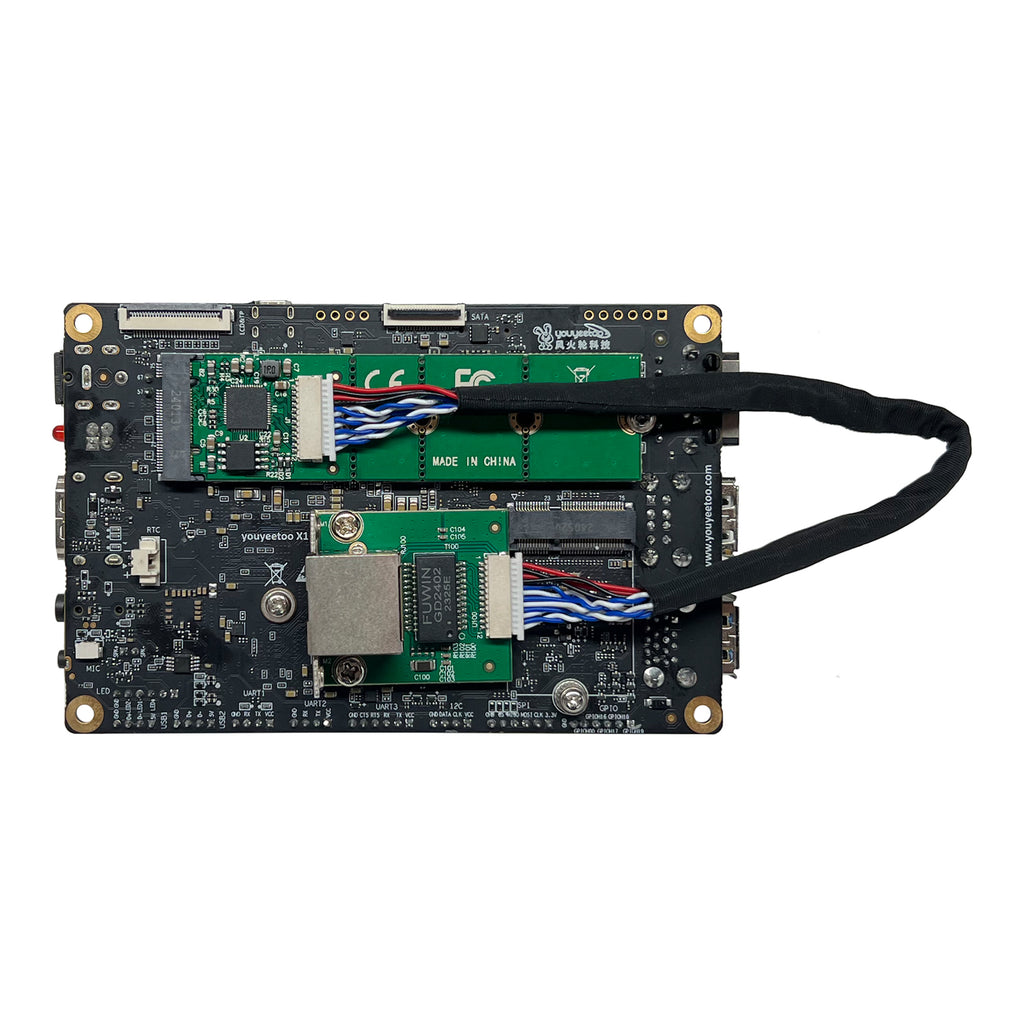 2.5G M.2 Ethernet Card - 2500MbpsLAN Card, RJ45, Intel I226V Chipset - B+M key, A+E key
