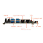youyeetoo YY3568 ARM Development Board, Based on Rockchip RK3568 Quad Core A55 for AIOT