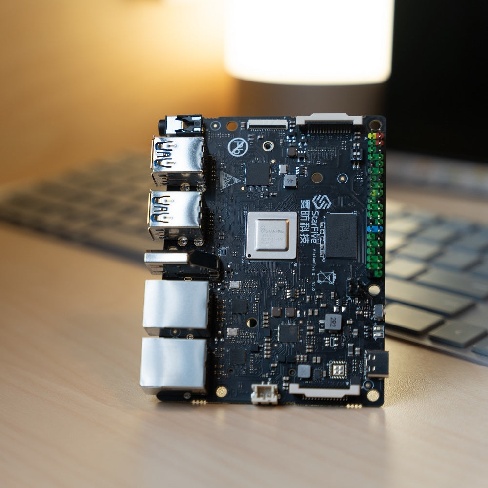 VisionFive 2 - V1.3B - Open source quad-core RISC-V dev board, StarFive JH7110 CPU , Integrated 3D GPU - Local Warehouse