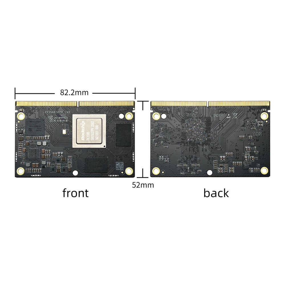 youyeetoo YY3568 ARM Development Board, Based on Rockchip RK3568 Quad Core A55 for AIOT