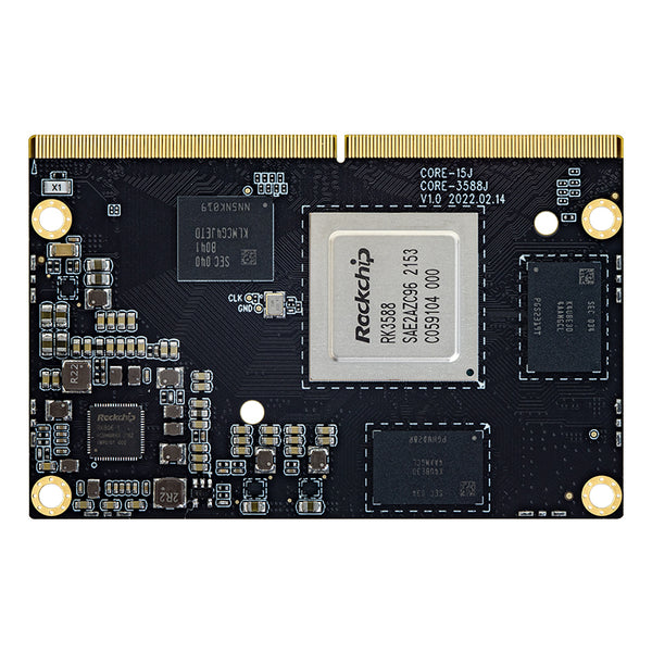 youyeetoo Core-3588J 8K AI Core Board RockChip RK3588 8-core 64-bit 8nm Cortex-A76 NPU 6Tops SBC Supports Android 12.0 Linux