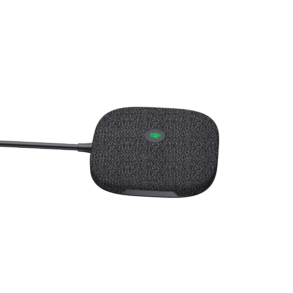 POD5 USB & Bluetooth Speakerphone with Extension Mics Dynamic Background Noise Reduction Hi-Fi audio Range Up to 8 Meters