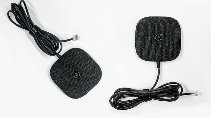 POD5 USB & Bluetooth Speakerphone with Extension Mics Dynamic Background Noise Reduction Hi-Fi audio Range Up to 8 Meters