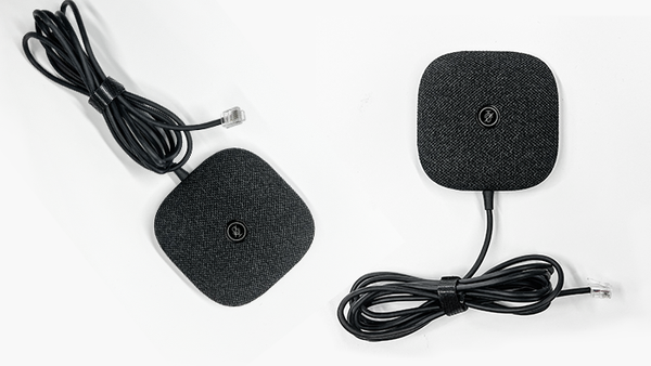 POD5 USB & Bluetooth Speakerphone with Extension Mics Dynamic Background Noise Reduction Hi-Fi audio Range Up to 8 Meters