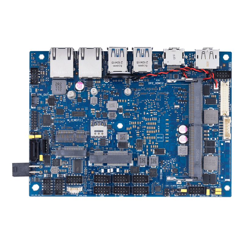 C786ES-IM-AA 3.5" Single Board Computer with Intel Core i7-8665UE Processor - Up to 6 COM ports, includes 2 x RS 232/422/485 Secondary image