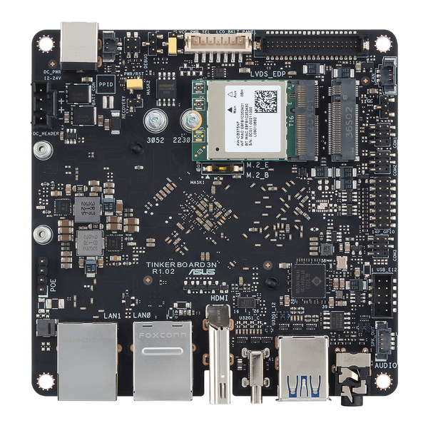 Tinker Board 3N - NUC Size Rockchip RK3568 Single board computer
