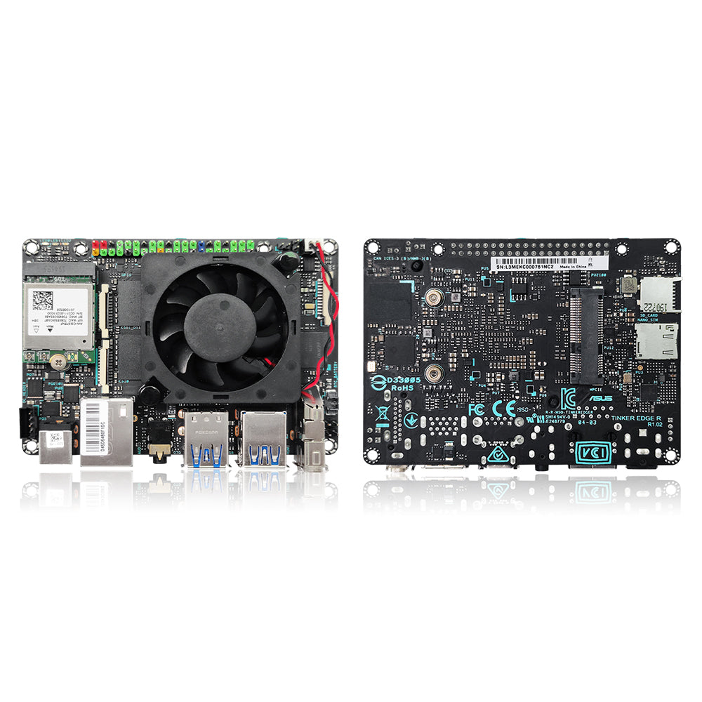 ASUS Tinker Edge R Single Board Computer, 3GB/6GB RAM, with 3 TOPS AI accelerator (NPU) For Machine Learning Main image