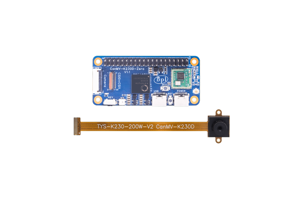 BPI-K230D-Zero sbc - CANMV K230D Zero Form Version single board computer - Include 200W Camera