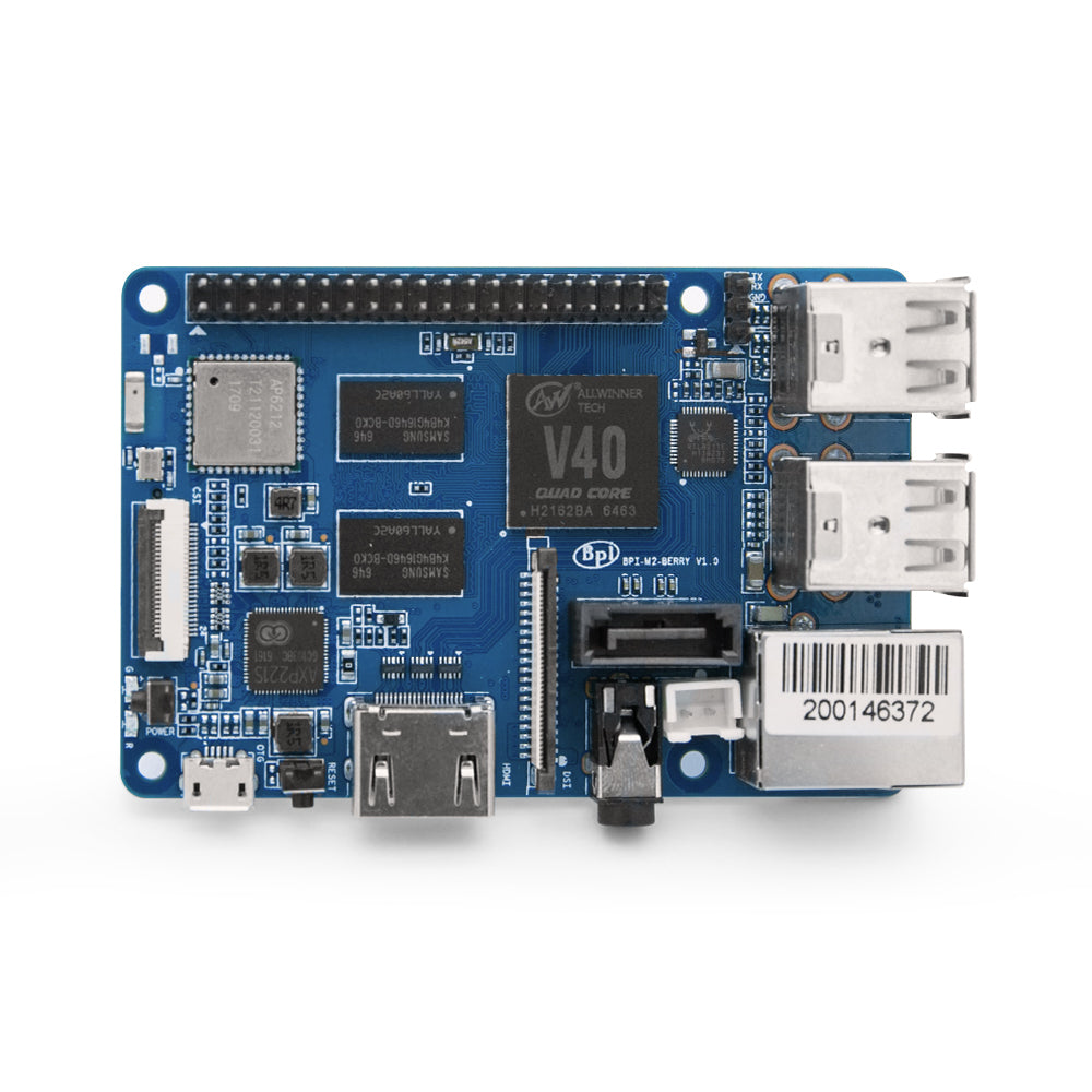 BPI BPI-M2 Berry with Allwinner A40i/R40 chip design with 1GB DDR3 SDRAM Main image