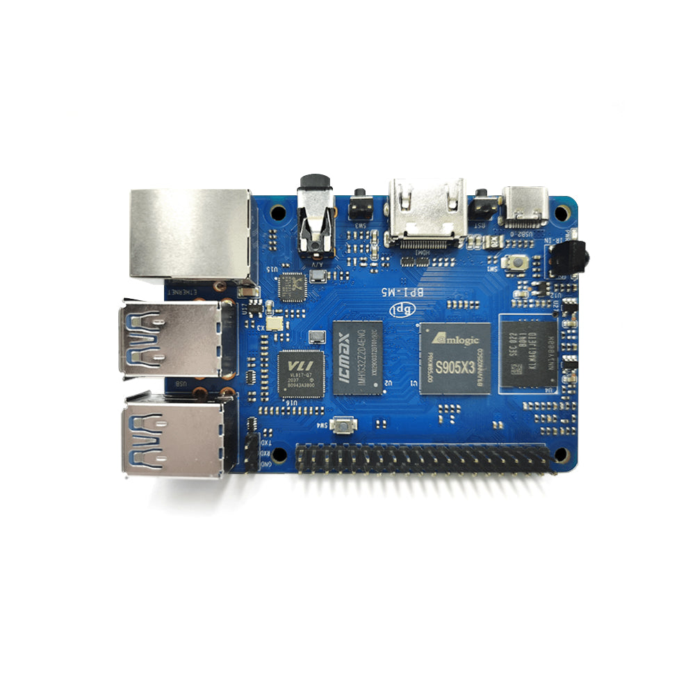 BPI-M5 Single board computer, 4GB LPDDR4, Amlogic S905X3 Quad-Core Cortex-A55 (2.0xxGHz) Main image