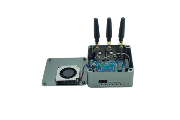 BPI-R3 Mini with case - Router board with MediaTek MT7986(Filogic 830),support Wi-Fi 6, 2 2.5GbE network
