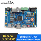 Banana Pi BPI F2P - Industrial Control Board 512MB DDR3 8GB eMMC, Sunplus SP7021 Cortex-A7