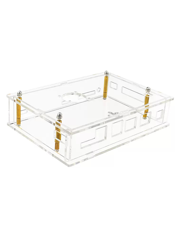 Acrylic case with Fan for BPI F3 -  Banana Pi F3 RISC V Single Board Computer