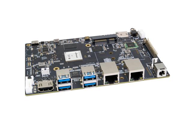 Banana Pi BPI-F3 - Industrial grade RISC-V SBC, 2.0 TOPs,  8GB RAM 16GB eMMC,  2xGbE Ethernet prot - Armbian Bianbu