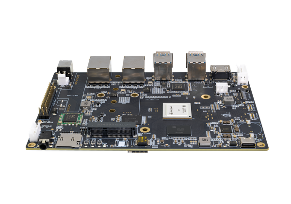 Banana Pi BPI-F3 - Industrial grade RISC-V SBC, 2.0 TOPs,  8GB RAM 16GB eMMC,  2xGbE Ethernet prot - Armbian Bianbu