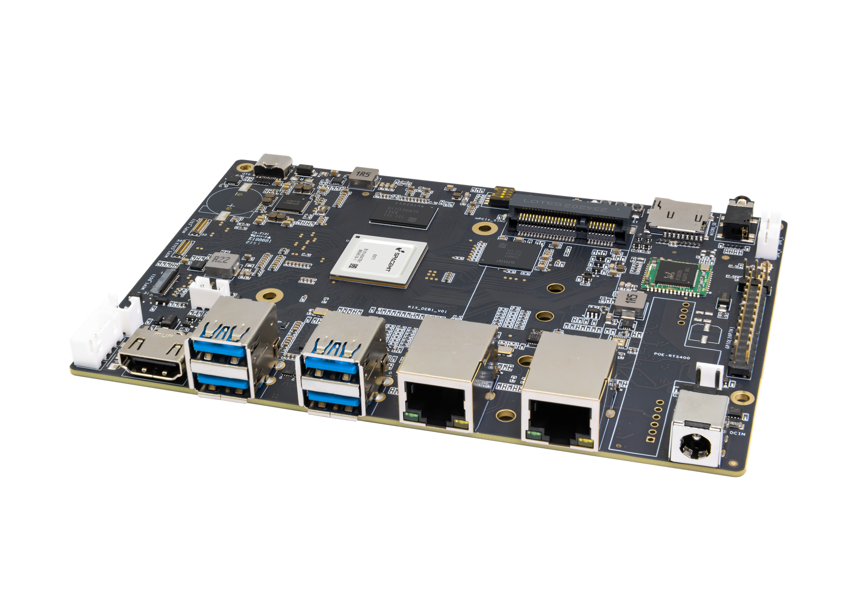 Banana Pi BPI-F3 - Industrial grade RISC-V SBC, 2.0 TOPs,  8GB RAM 16GB eMMC,  2xGbE Ethernet prot - Armbian Bianbu