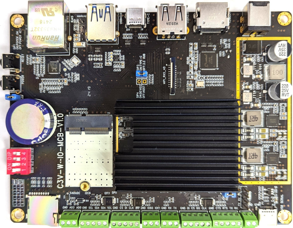 Banana Pi BPI-F4: Powered by Sunplus SP7350, 4.6TOPS NPU  AI Solution for Robotics and Smart Devices Main image