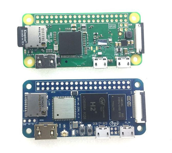 Banana BPI-M2 Zero, Raspberry Pi Zero W Alternative, 512MB SDRAM Mini HDMI onboard WiFi (AP6212) & Bluetooth - [NEW]