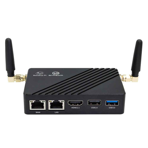 Banana Pi BPI-M5 Pro with Rockchip RK3576 - Up to 16GB RAM, 4K@120fps, 6TOPS NPU, Dual GbE, Onboard WIFI6 / BT5