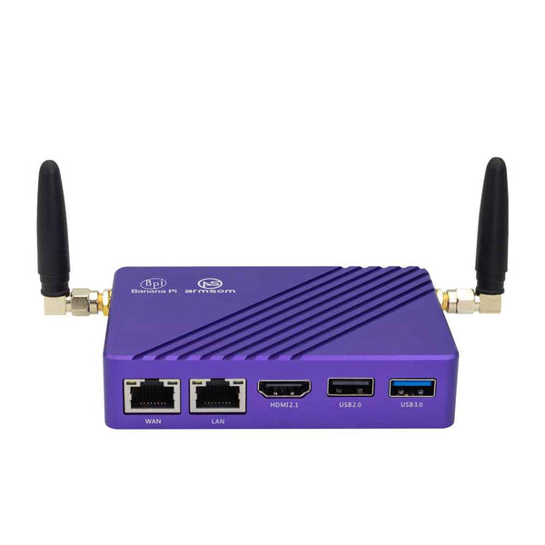 Banana Pi BPI-M5 Pro with Rockchip RK3576 - Up to 16GB RAM, 4K@120fps, 6TOPS NPU, Dual GbE, Onboard WIFI6 / BT5