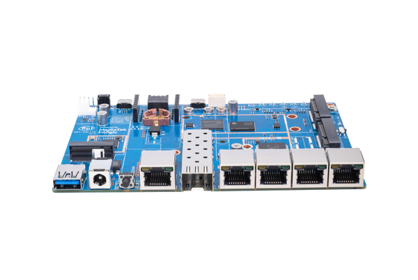 Banana Pi BPI-R4 Lite - 2.5G SFP & RJ45 WAN, 4x 1G LAN, Superior Network Connectivity Industrial Single-board Computer - OpenWrt Router
