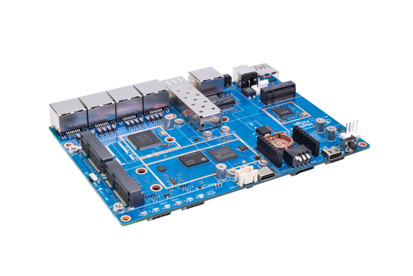 Banana Pi BPI-R4 Lite - 2.5G SFP & RJ45 WAN, 4x 1G LAN, Superior Network Connectivity Industrial Single-board Computer - OpenWrt Router