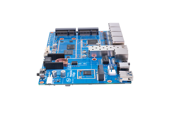 Banana Pi BPI-R4 Lite - 2.5G SFP & RJ45 WAN, 4x 1G LAN, Superior Network Connectivity Industrial Single-board Computer - OpenWrt Router