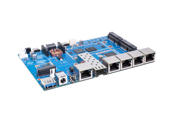 Banana Pi BPI-R4 Lite - 2.5G SFP & RJ45 WAN, 4x 1G LAN, Superior Network Connectivity Industrial Single-board Computer - OpenWrt Router