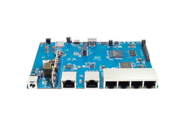 Banana Pi BPI-RV2 - RISC-V Openwrt Router - 1x 2.5GbE, 5x GbE RJ45 Port, RISC-V Router development Board