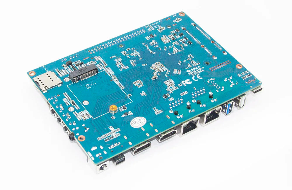 Banana Pi BPI-W2 OpenWrt Router SBC Quad-Core A53 2GB RAM Dual SATA HDMI In/Out