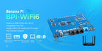 Banana Pi BPI-WIFI 6 Router - Openwrt Router- 4 GbE WAN RGMII 2x2 5G 2x2 2.4G