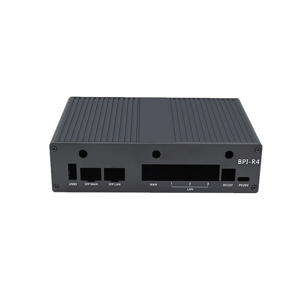 BPI-R4 Router board - MediaTek MT7988A Support WIFI6 WIFI7 10G SFP 4 GbE Port