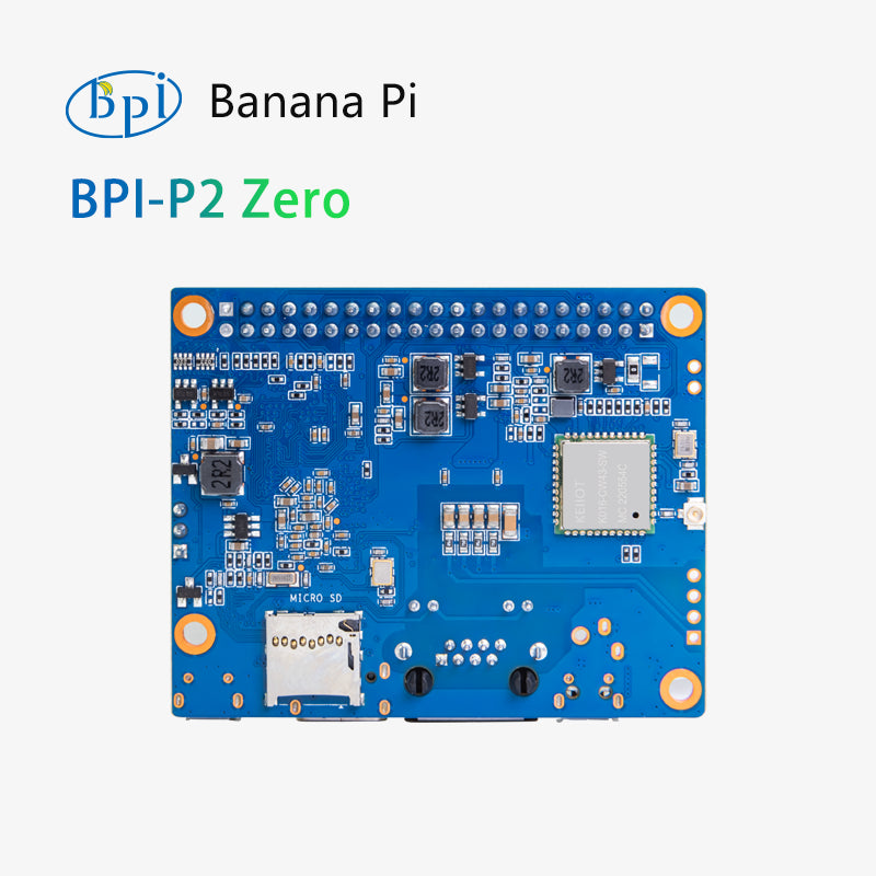 BPI-P2 Zero BPI-P2 Pro - 512MB RAM 8GB EMMC, onboard WIFI, 100M Lan, PoE, 40PIN GPIO - Armbian, Android, Linux