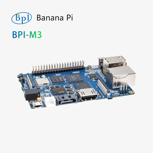 BPI-M3 with Allwinner A83T Octa-core chip design,8G eMMC