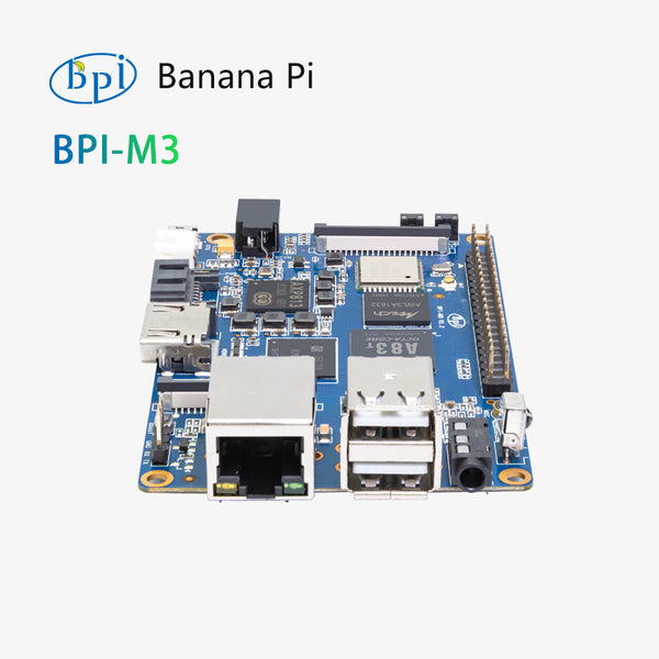 BPI-M3 with Allwinner A83T Octa-core chip design,8G eMMC