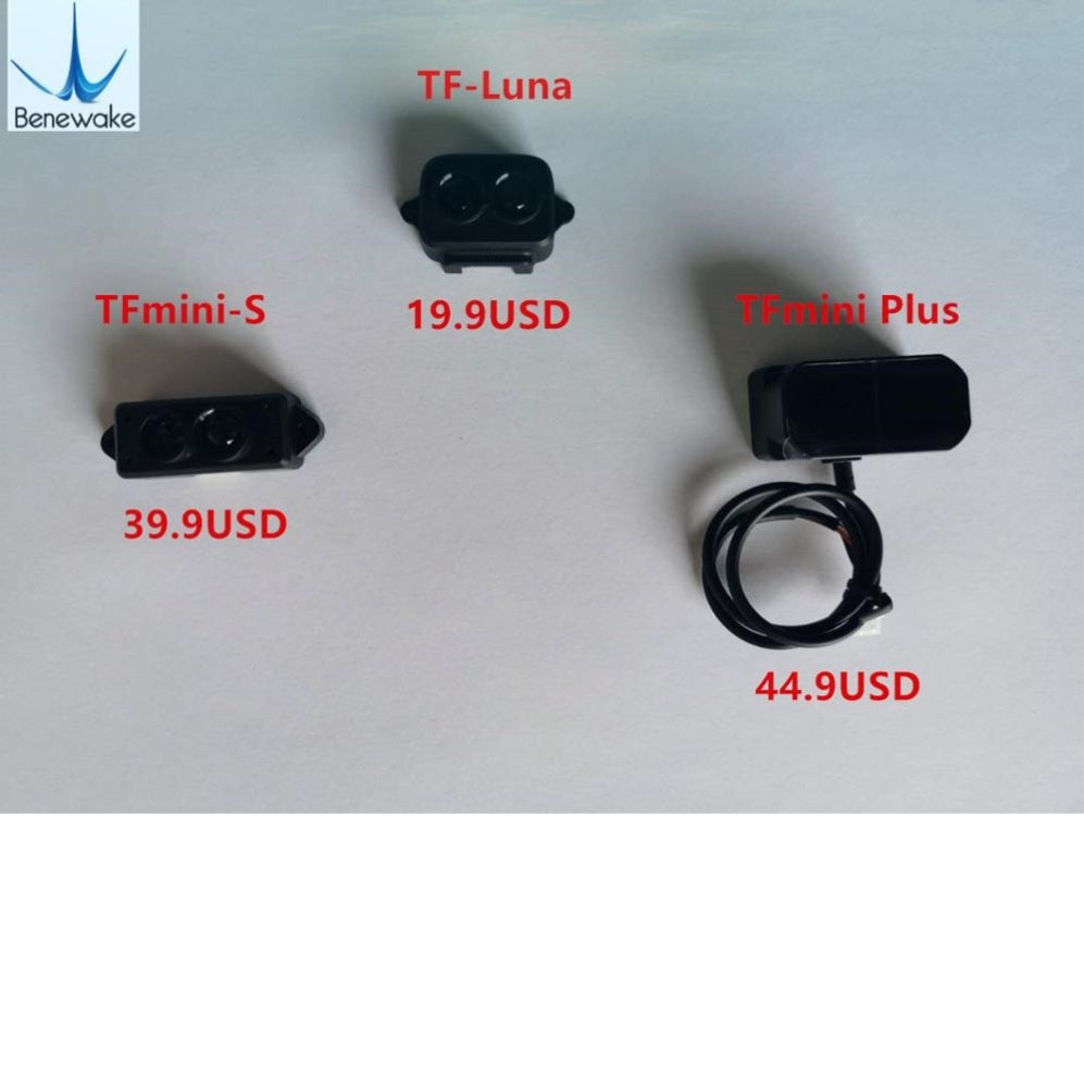 Benewake TF-Luna - 0.2~8 Meter, 5g,70Klux, 5V UART IIC Interface - Arduino Raspberry Pixhawk - Lidar Sensor