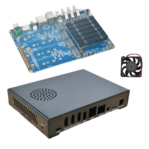 CM3588 NAS Kit Metal Case - Not Include CM3588 NAS Kit