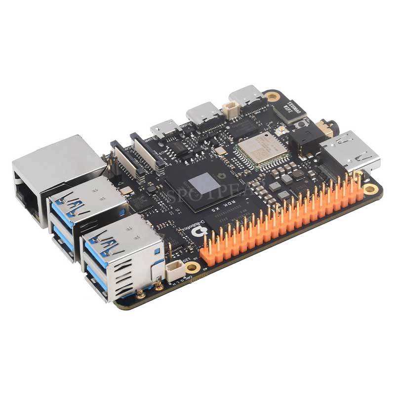 D-Robotics RDK X5 Development Kit with 10 TOPS AI Chip, 8-core CPU, Rich Interfaces for Smart Robot Applications